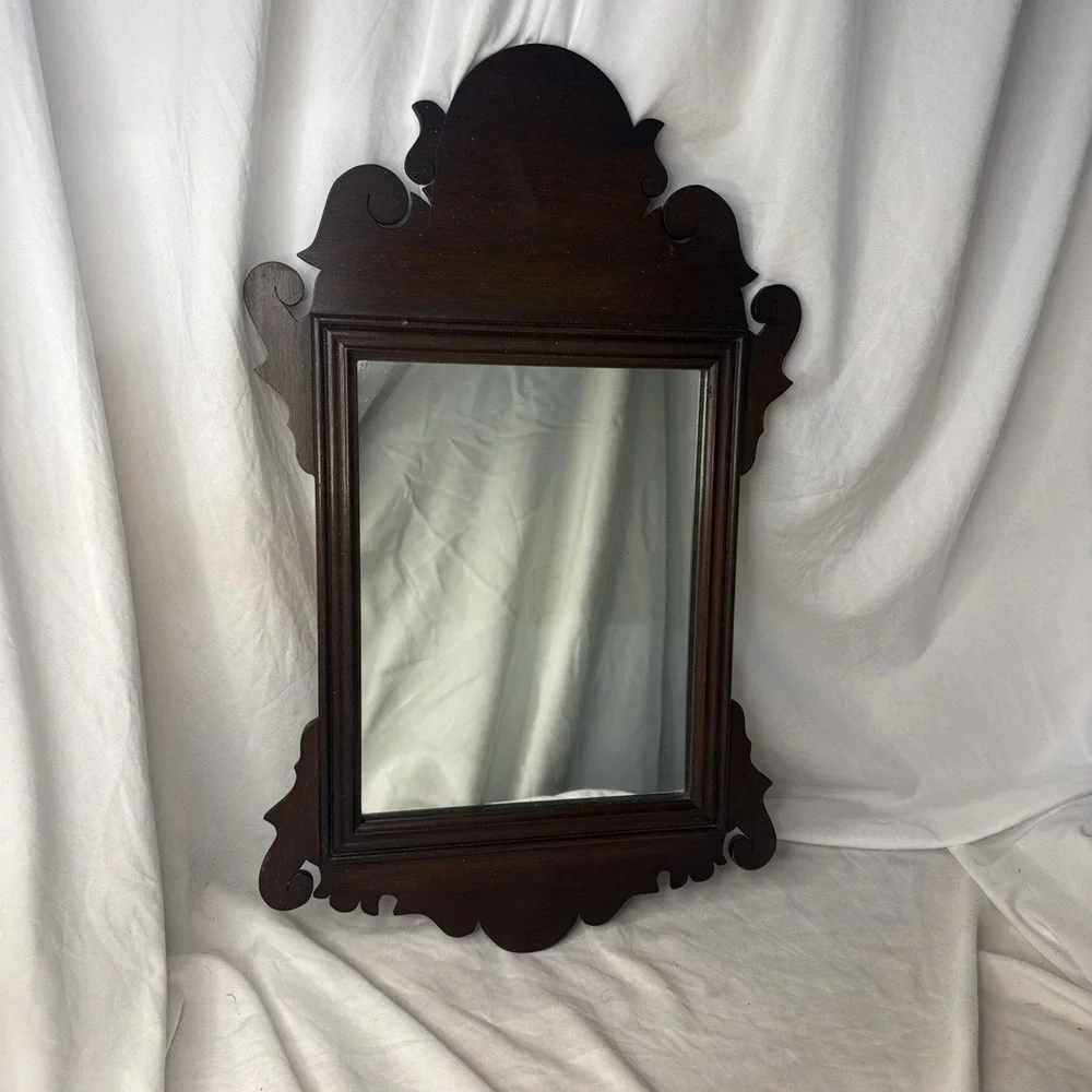 HENKEL HARRIS WILLIAMSBURG MAHOGANY CHIPPENDALE MIRROR Virginia Galleries 20